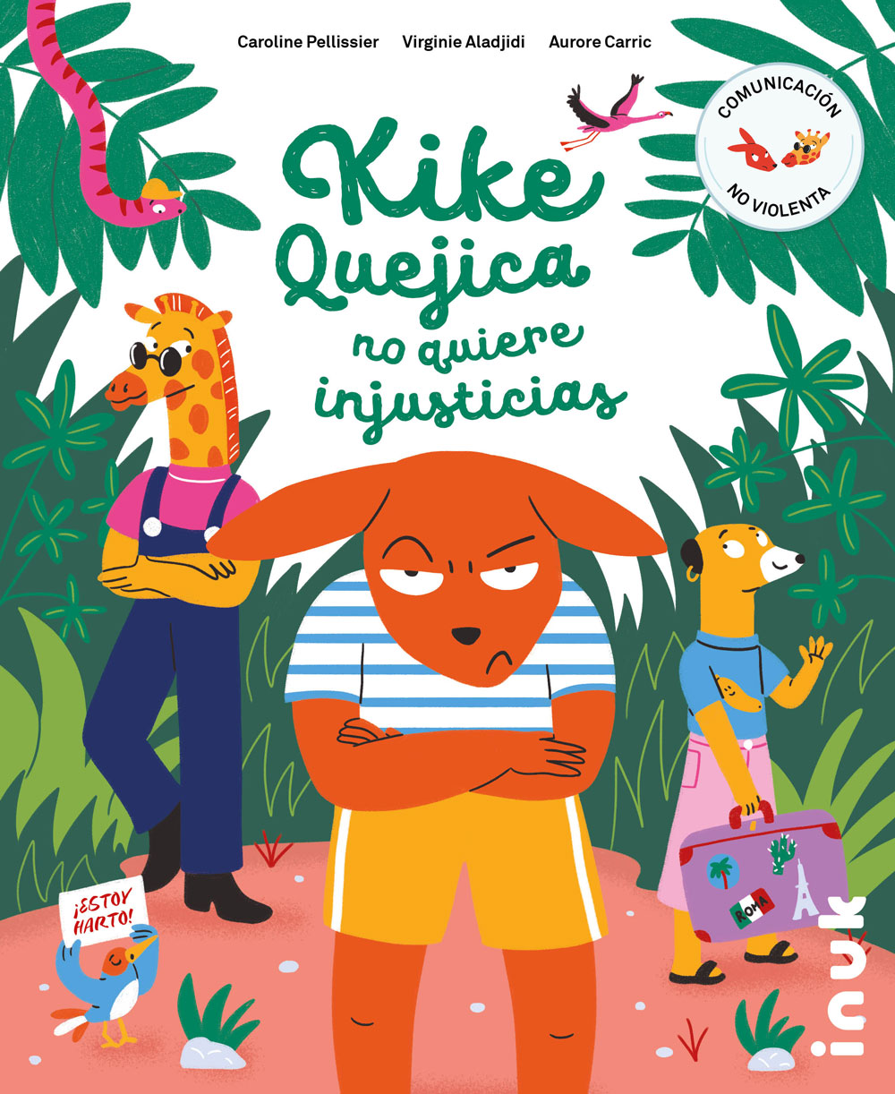 Cubierta Kike Quejica no quiere injusticias. Inuk Books